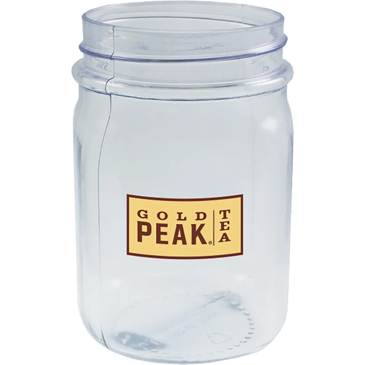12oz 16oz Break Resistant Square PVC Mason Jar 1