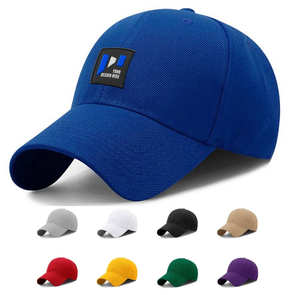 6 Panel Structured Baseball Runner Cap 1