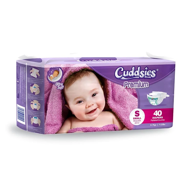 Premium Ultra Soft Diapers - Small 7-15 lbs. 1