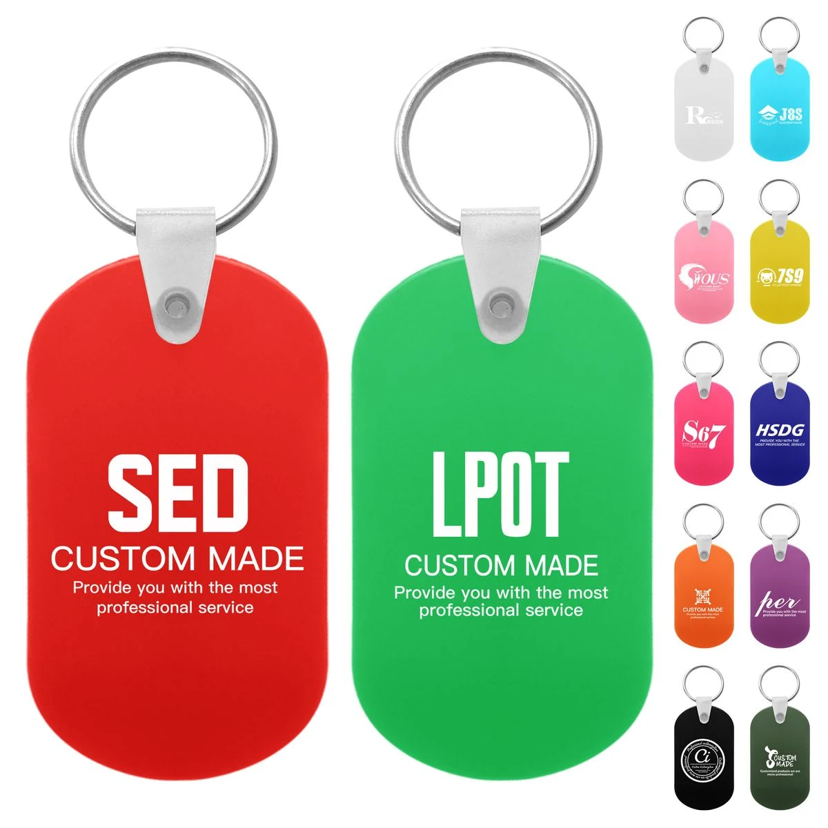 Custom Plastic Keychain 1