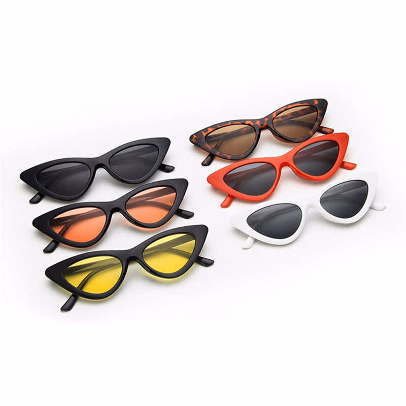 Cat eye retro sunglasses