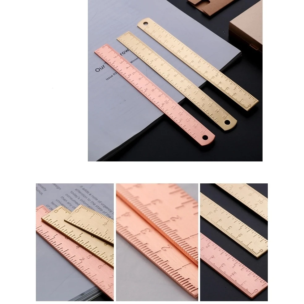 Vintage Brass Ruler 1