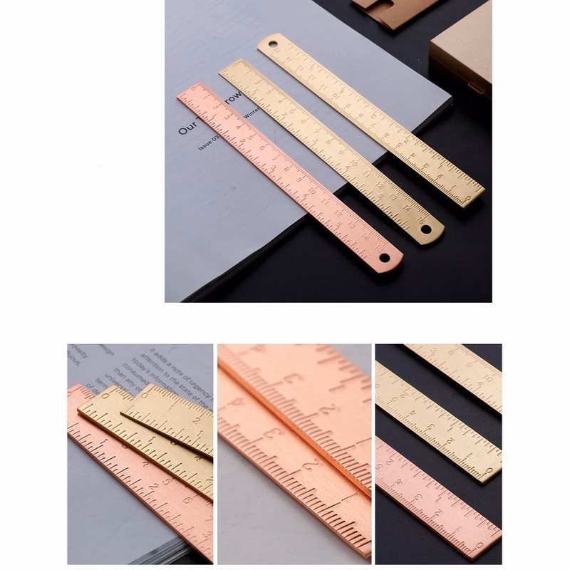 Vintage Brass Ruler