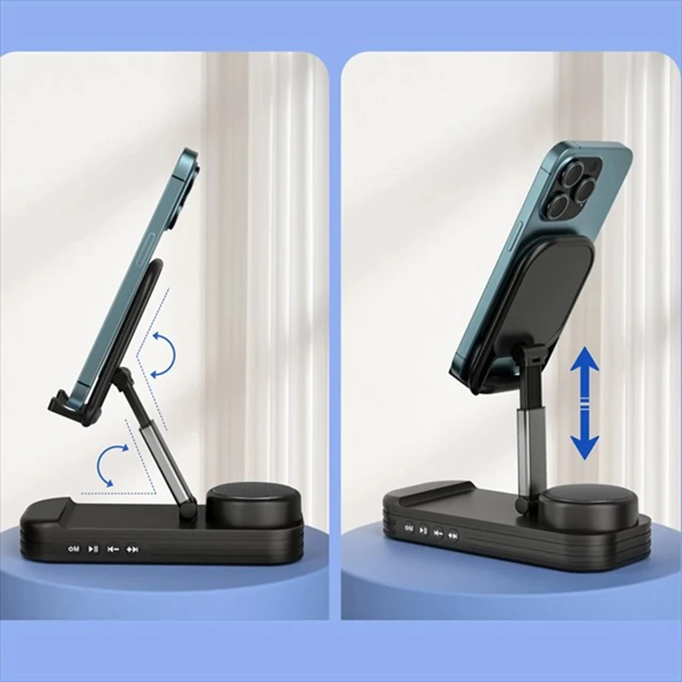 Bluetooth Speaker Desktop Phone Holder 1