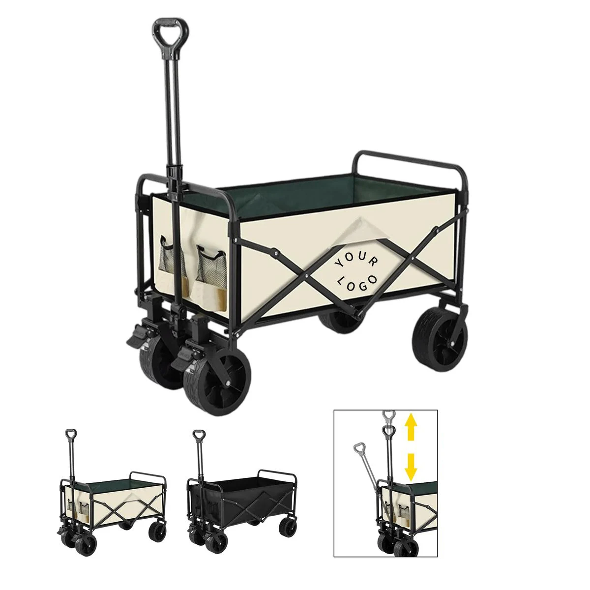 Heavy Duty Folding Camping Wagon with Brake System 1