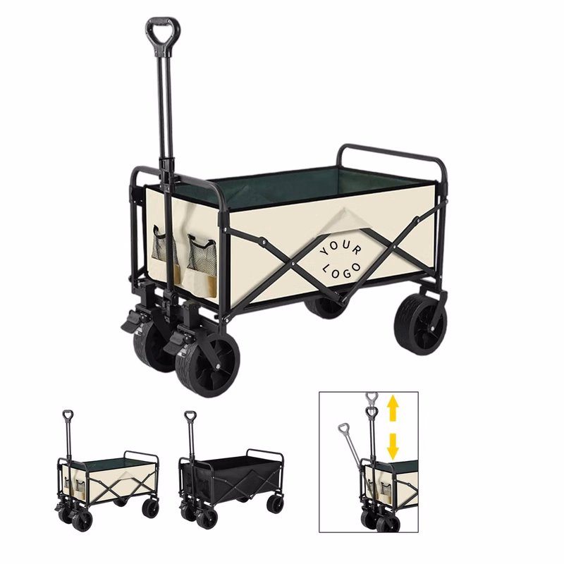 Heavy Duty Folding Camping Wagon with Brake System