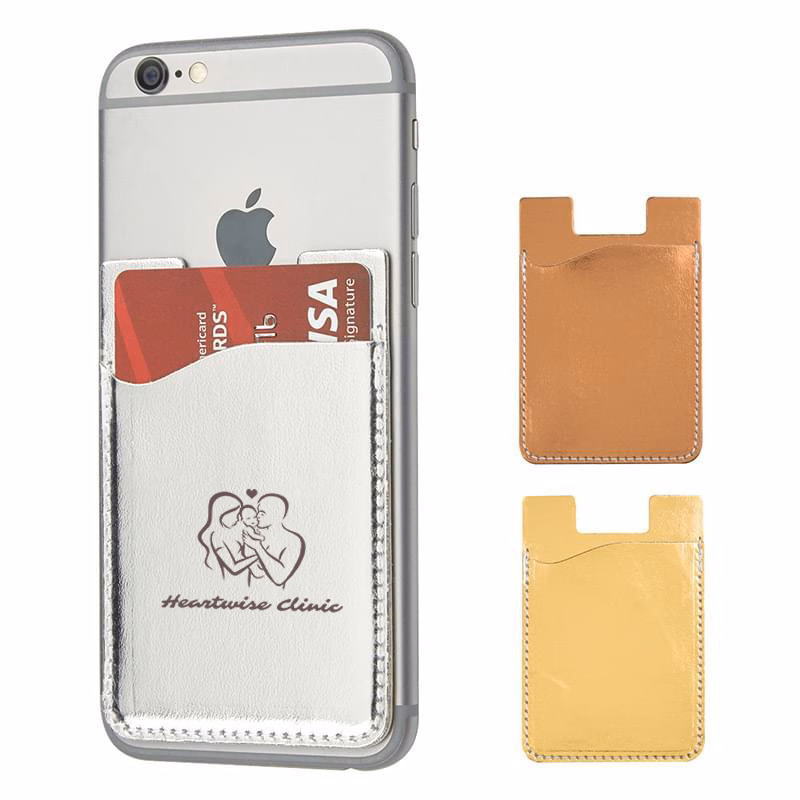Metal-Like Phone Card Holder