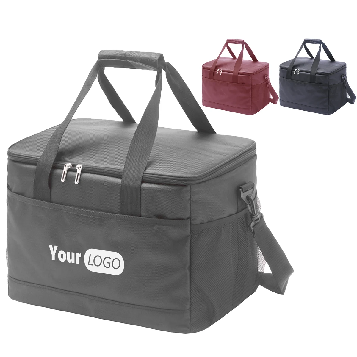 Oxford Large Capacity Insulated Cooler Tote For Meals On The Move 1