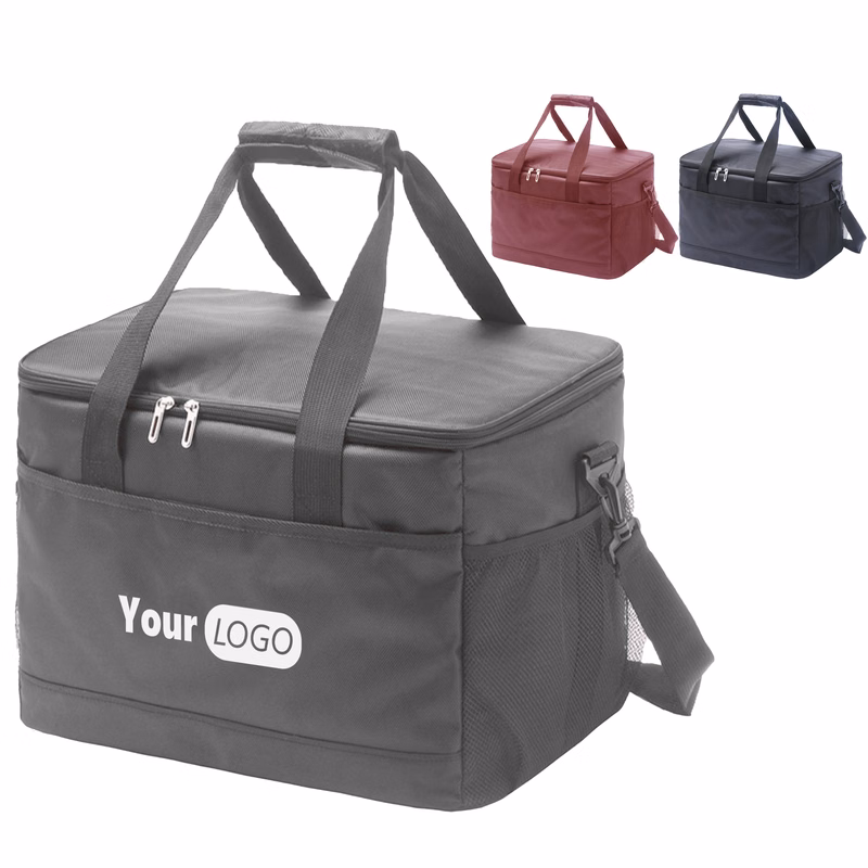 Oxford Large Capacity Insulated Cooler Tote For Meals On The Move