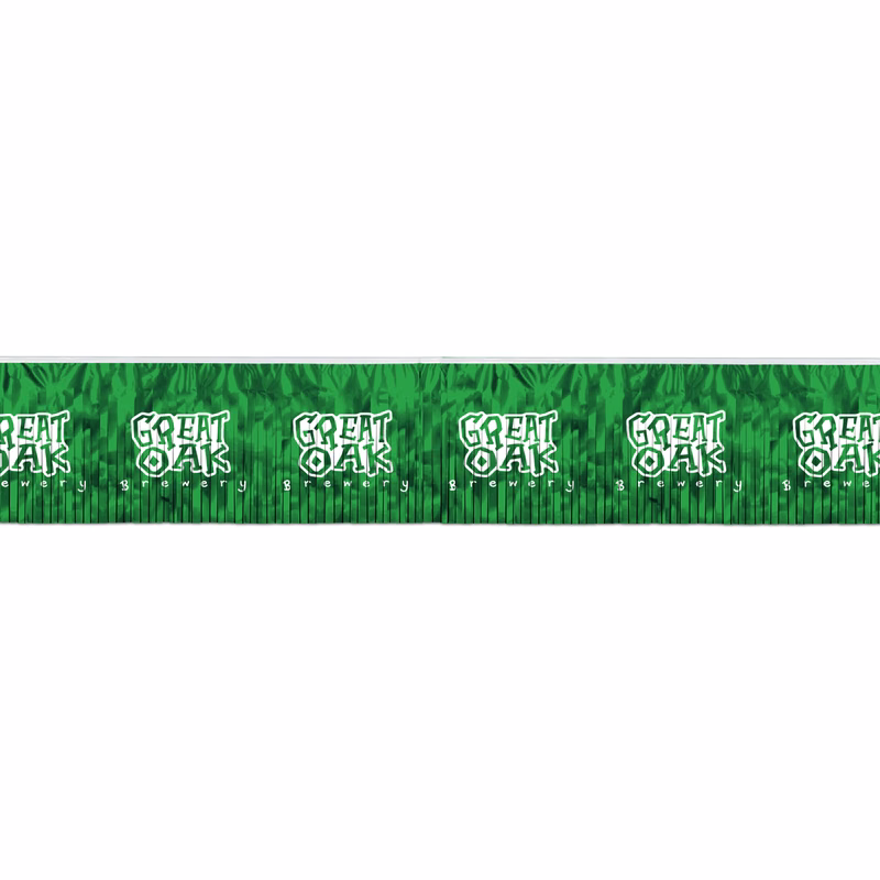 Custom Metallic Fringed Banners