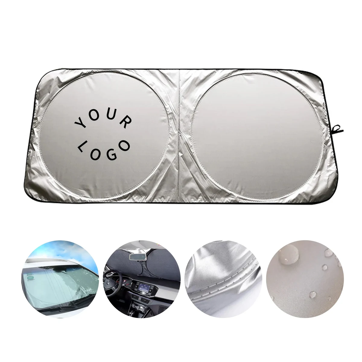 MOQ 50 UV-Protective Car Windshield Shade 1