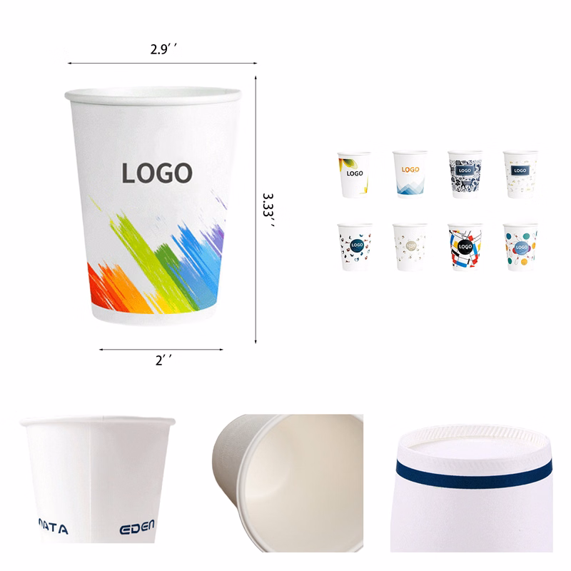 9oz Full Color Custom Paper Cup