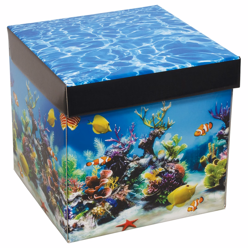 8" x 8" x 8" - Fold Above E-Flute Box