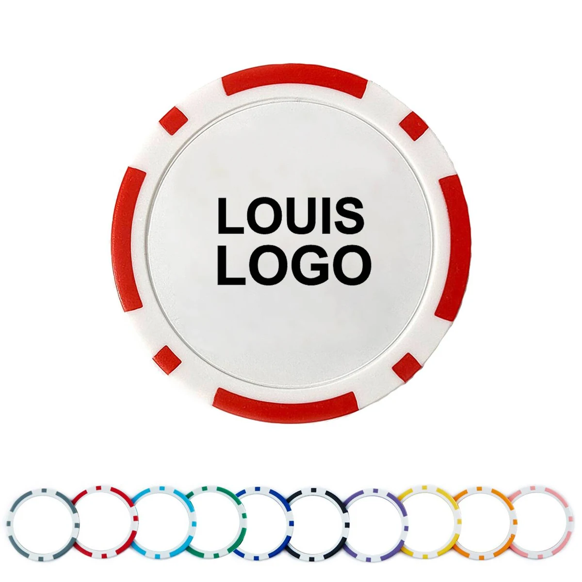 ABS Poker Chip Ball Marker 1