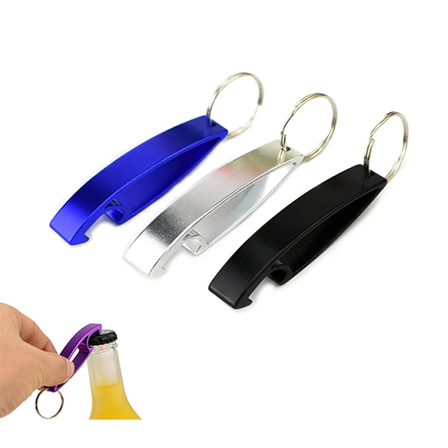 Metal Bottle Opener Keyring 1