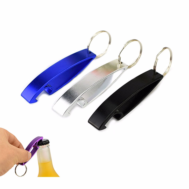 Metal Bottle Opener Keyring