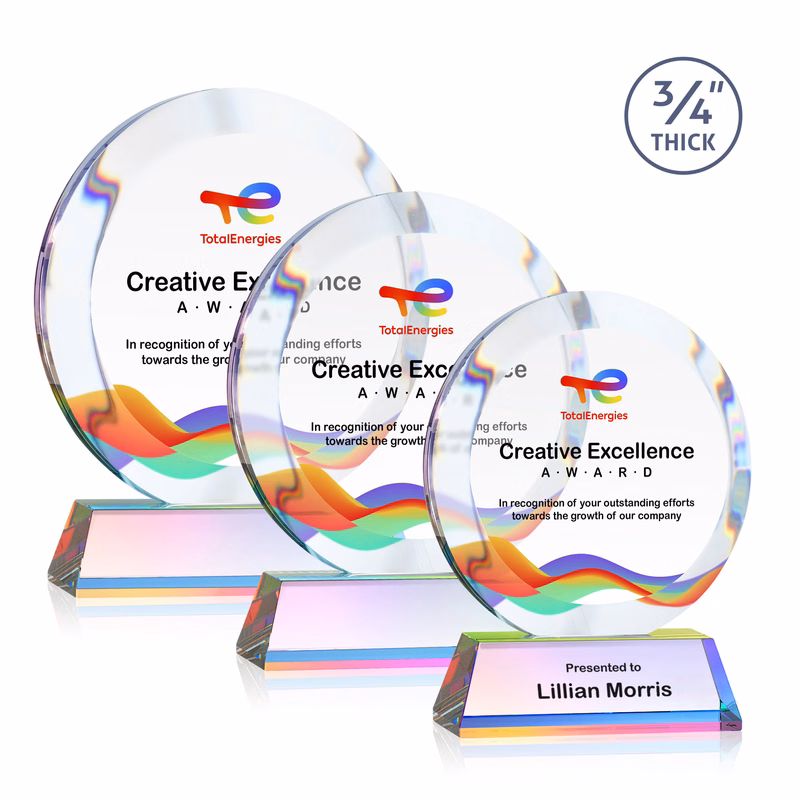 Gibralter VividPrint™ Award on Newhaven - Prismatic
