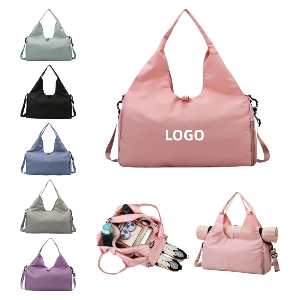 Lightweight Travel Bag With Yoga Strap 1