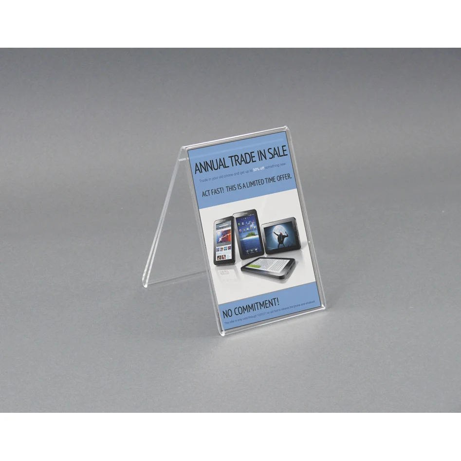 Acrylic Double Sided Frame, Holds 4x6 Inserts 1