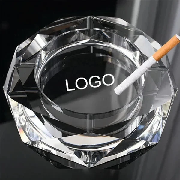 Luxury Crystal Octagon Ashtray 1