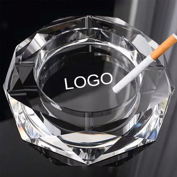 Luxury Crystal Octagon Ashtray
