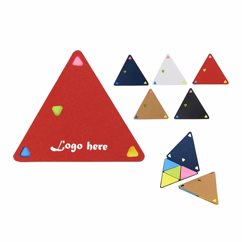 Triangular Neon Stick Notes