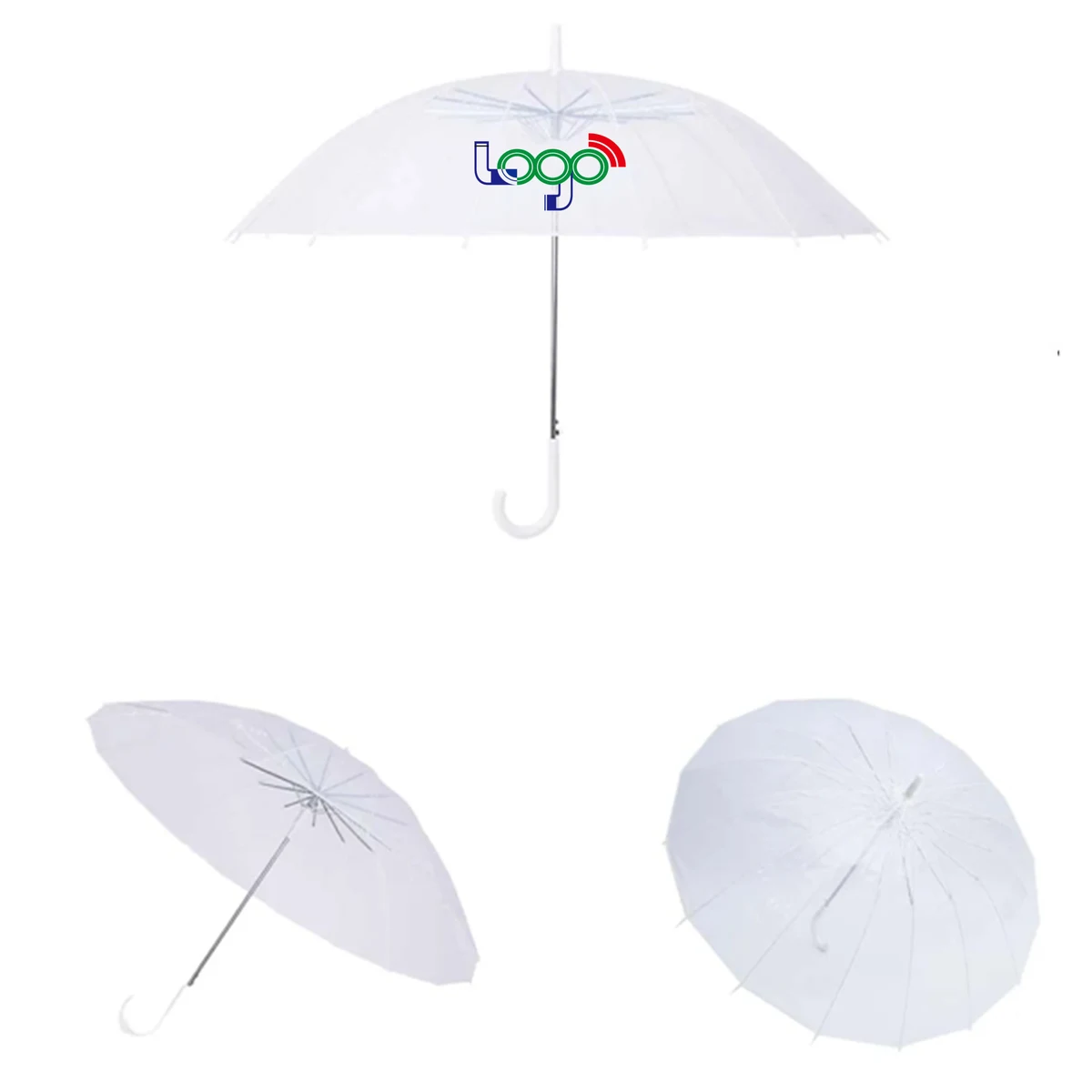 Classic Windproof Transparent Umbrella 1
