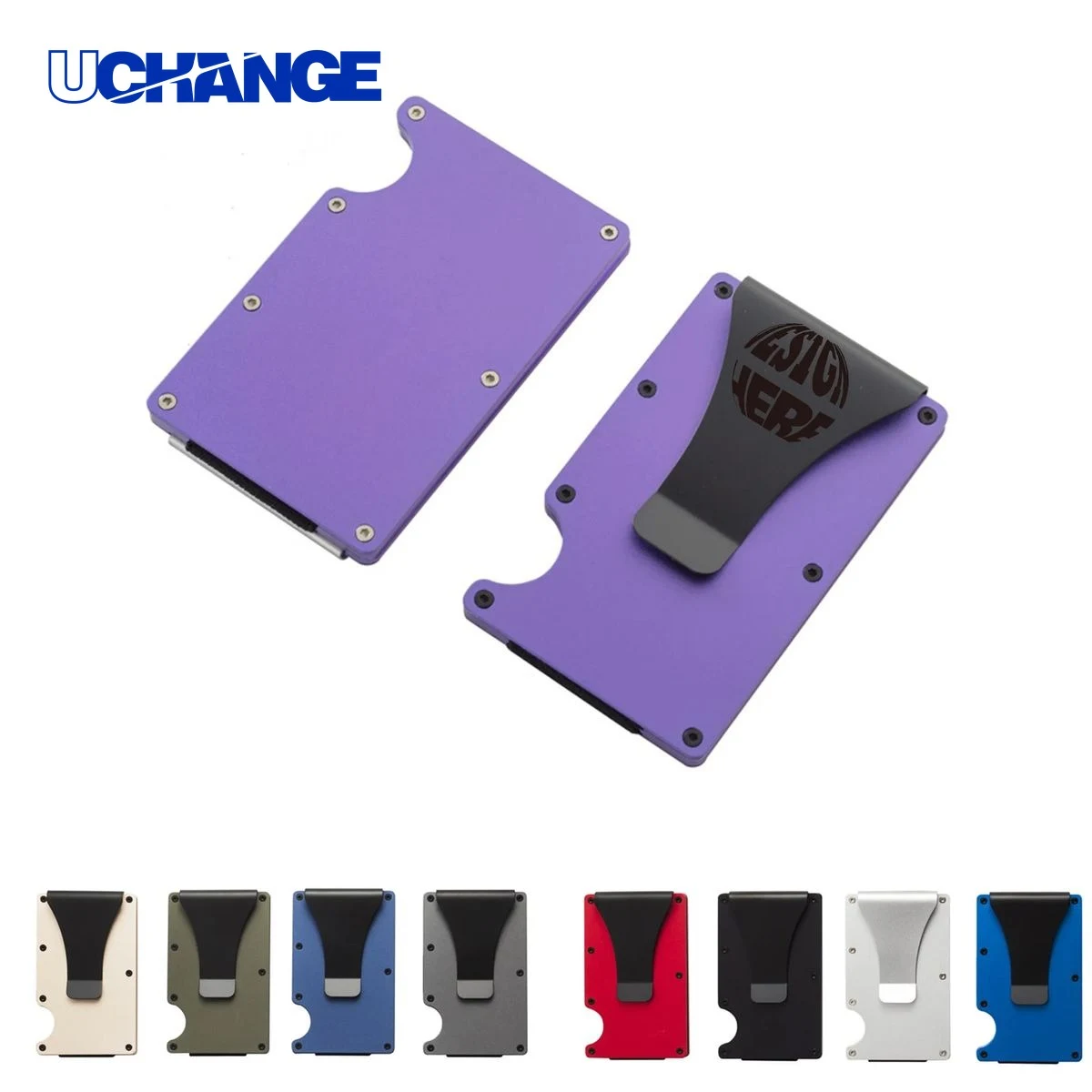 Aluminum Alloy Wallet RFID Blocking Card Holder 1