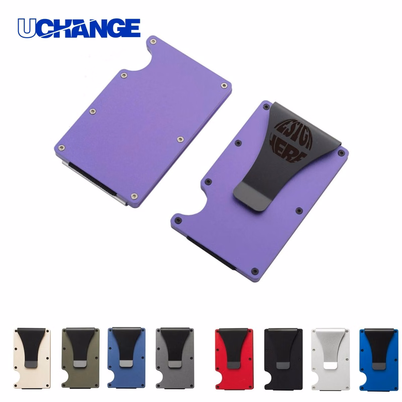 Aluminum Alloy Wallet RFID Blocking Card Holder
