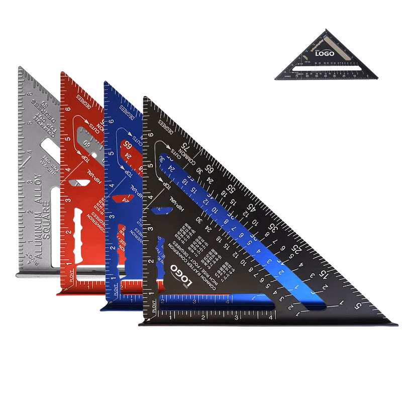 Aluminum Alloy 7-Inch Triangular Carpenter Square