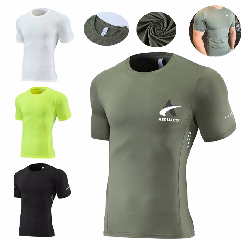 Breathable Men's Athletic Fitness T-Shirt