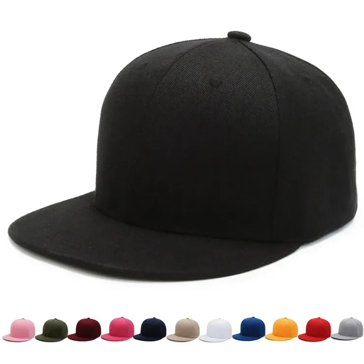 Hip Hop Style Flat Brim Baseball Cap 1