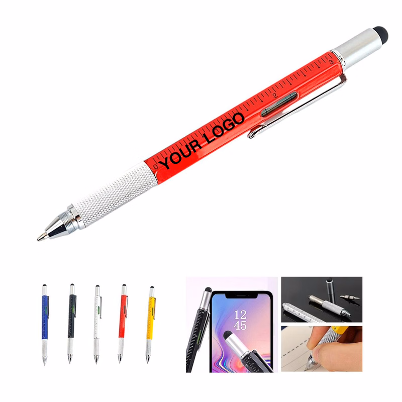 Steel Utility Pen with Multi Function Tools