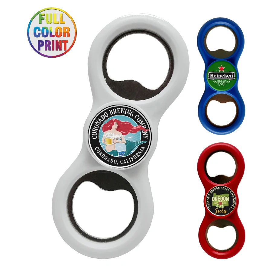 Bottle Opener Fidget Spinner - Full Color 1