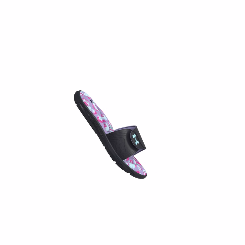 Girls' UA Ignite VI Graphic Footbed Slides 
