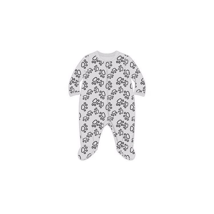 Boys' Embossed Bodysuits Gray 0-9M