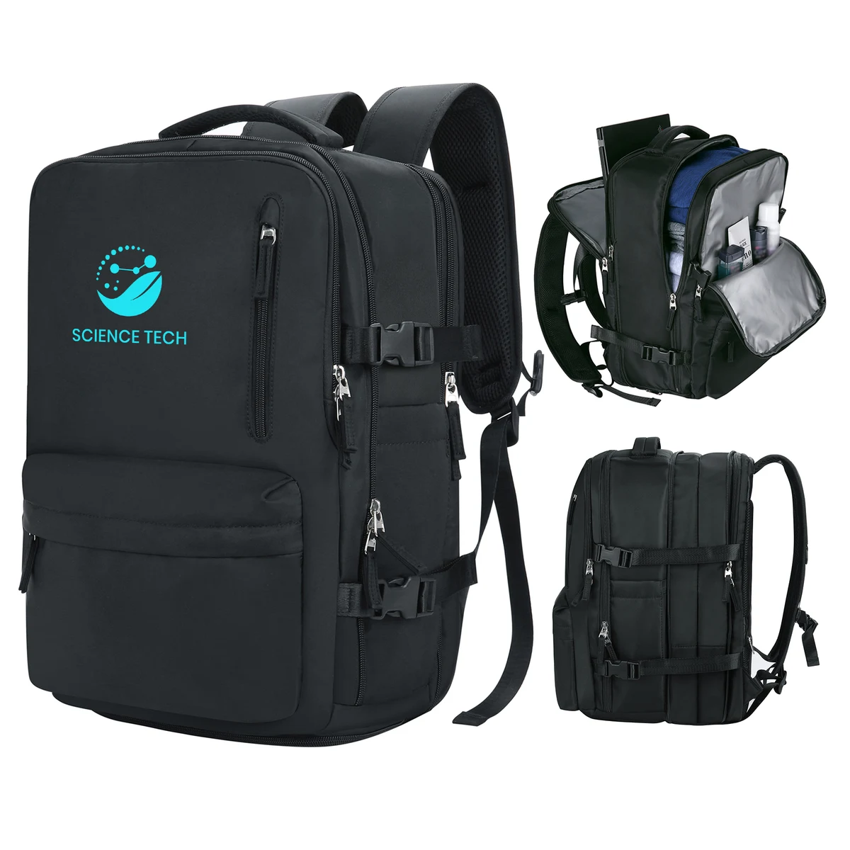 Expandable X-Large Flight Approval Carry On Backpack 1