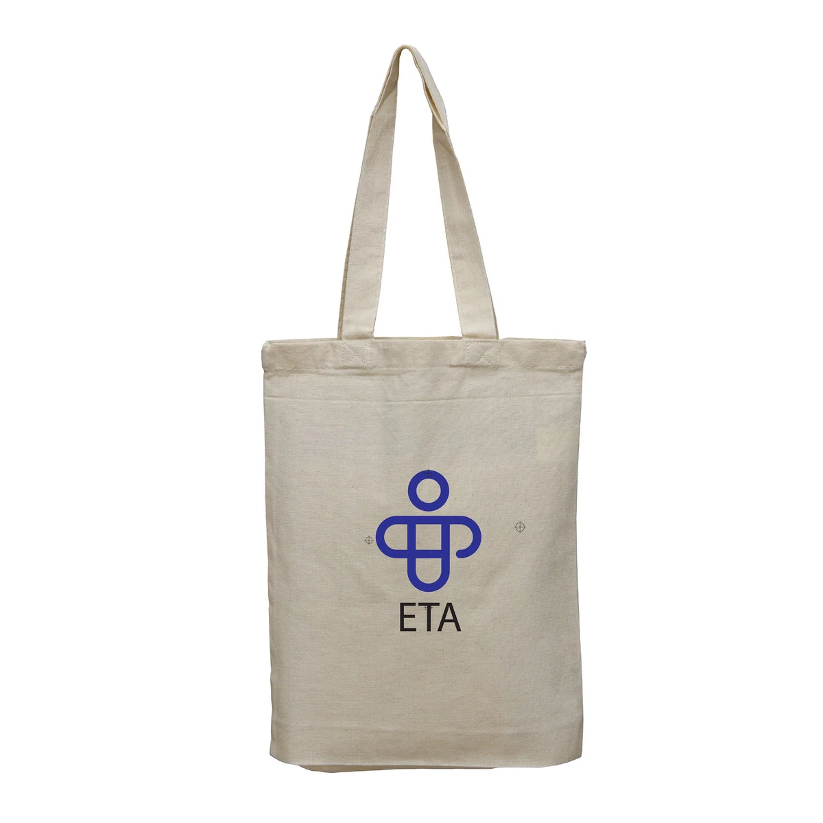 7 Oz. Colored Cotton Tote Bag w/Bottom Gusset (9"x11"x1.5") 1