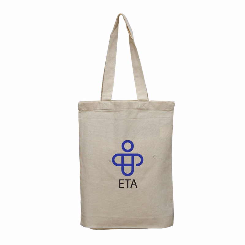 7 Oz. Colored Cotton Tote Bag w/Bottom Gusset (9"x11"x1.5")