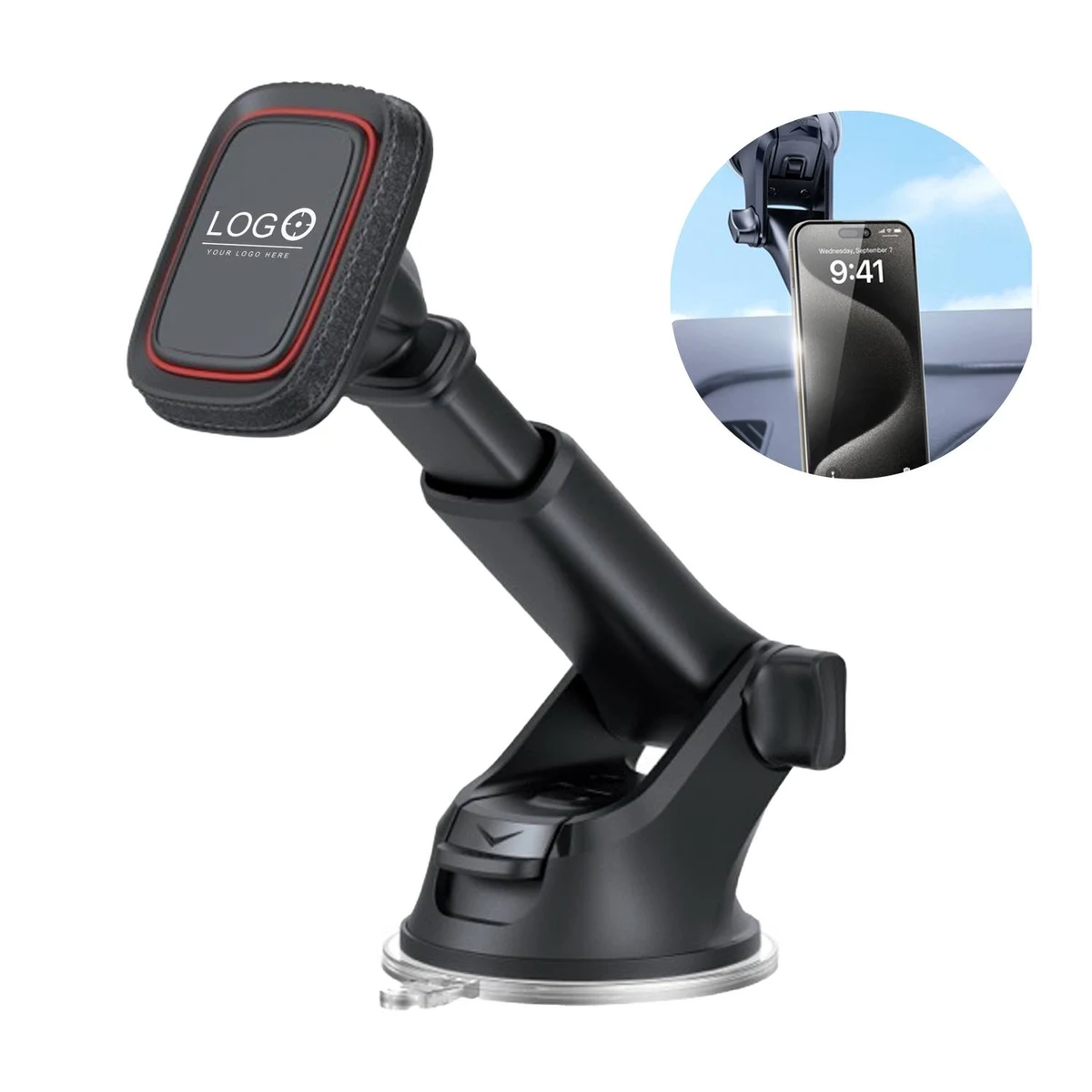 ABS Suction Cup Car Phone Holder 1