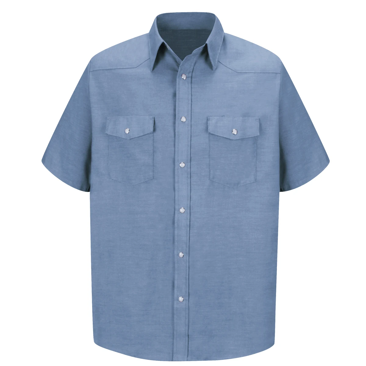 Red Kap® Men's Short Sleeve Deluxe Western Style Shirt 1