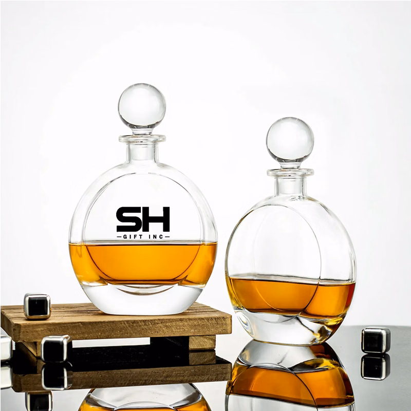 28oz Lead-Free Glass Whiskey Decanter