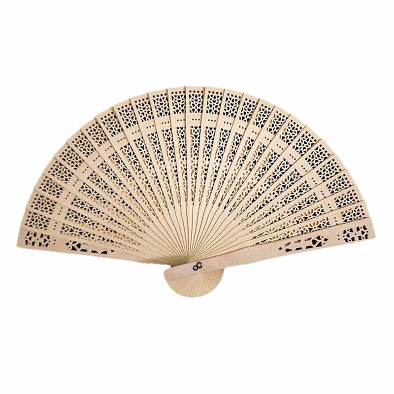 Classic Wood Folding Hand Fan