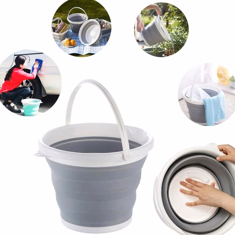 Collapsible Water Bucket with Handle