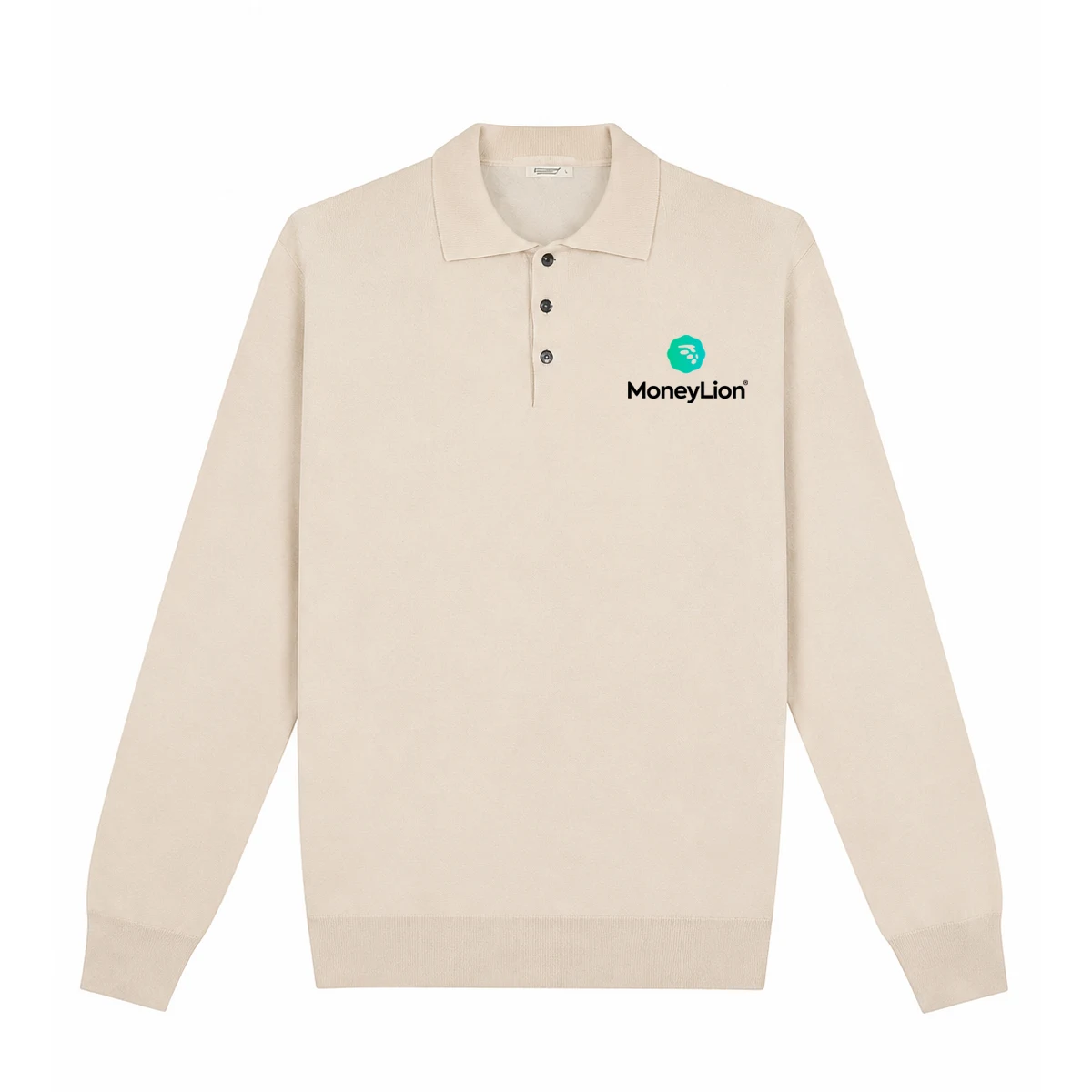 Performance Blended Long Sleeve Polo - Button Style 1