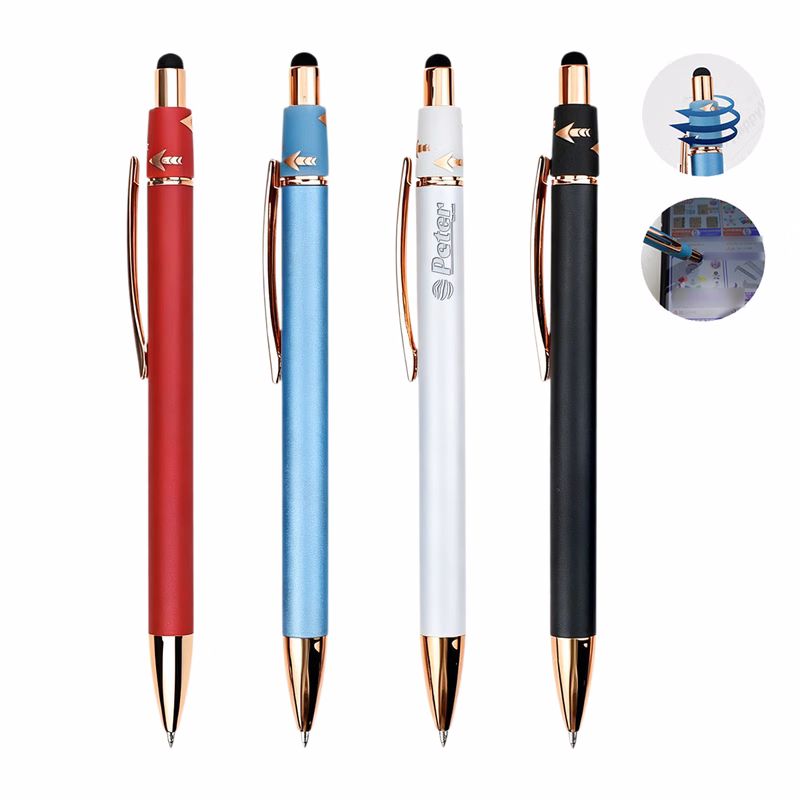Aluminum Alloy Business Stylus Ballpoint Pen