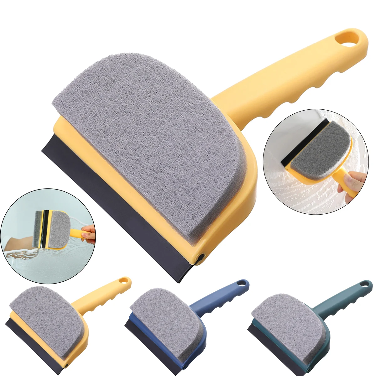 2-in-1 Window Glass Cleaner and Squeegee 1