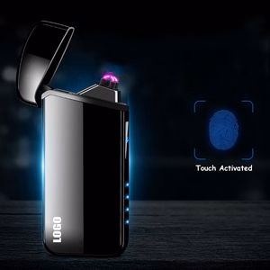 Round Angle Dual Electric Arc Lighter