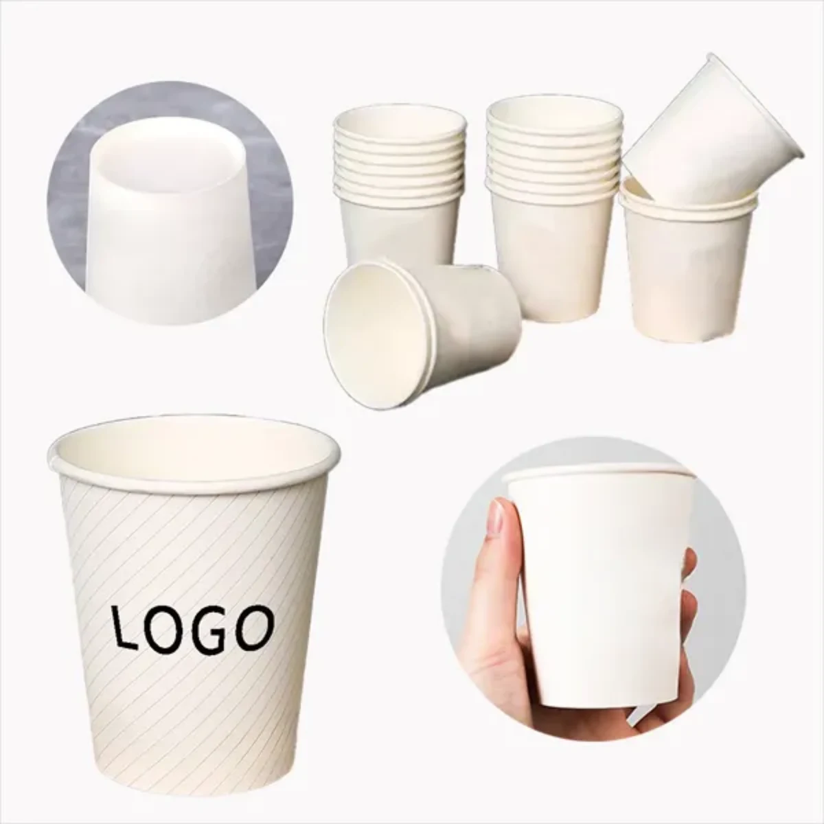 9Oz Disposable Paper Drink Cup 1