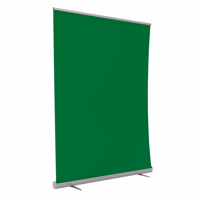 5' Retractor Green Screen Kit (No-Curl Fabric)
